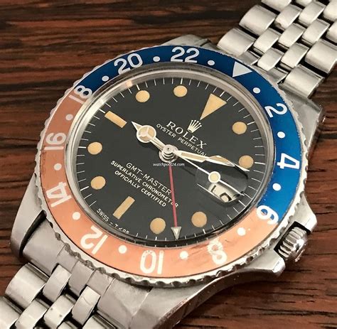 rolex gmt 1675 history